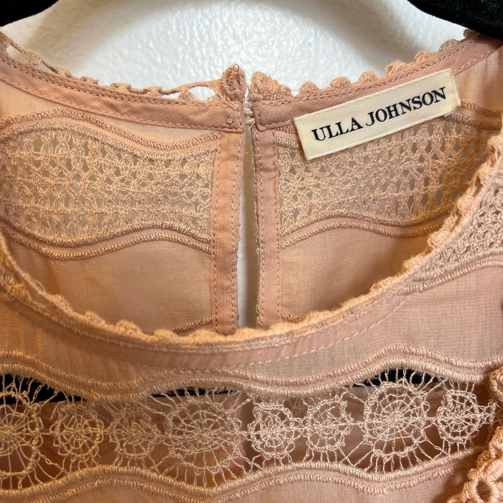 Ulla Johnson size 6 light pink dress